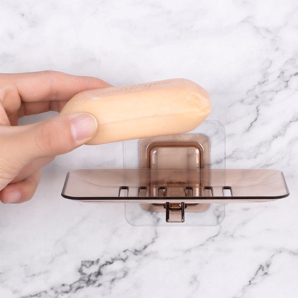 Solighter Tempat Sabun Penyimpanan Draining Rack Shower Soap Dish