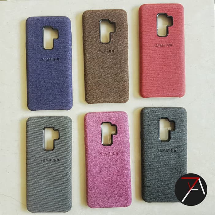 Samsung Galaxy S9Plus S9 Plus S9+ Canvas Cover Soft Case Softcase Casing