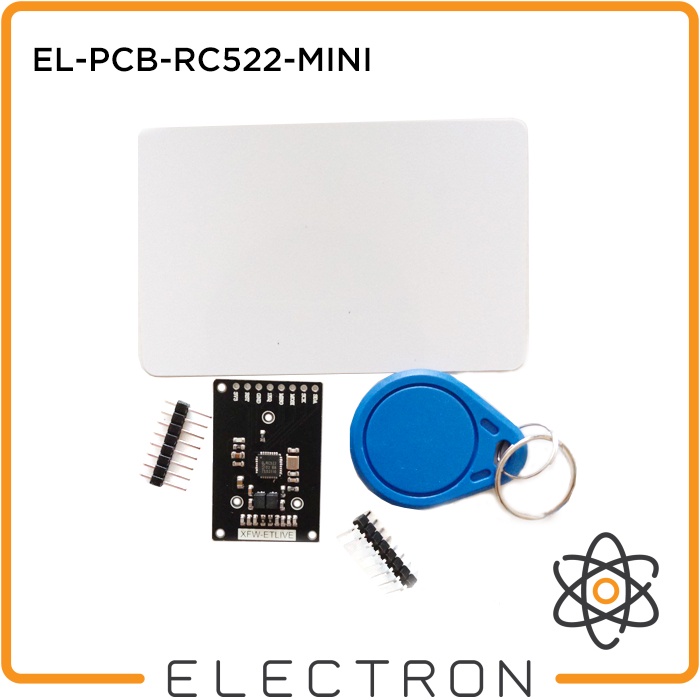EL-PCB-RC522-MINI Module Kit Card Reader Writer 13.56 MHz Mifare
