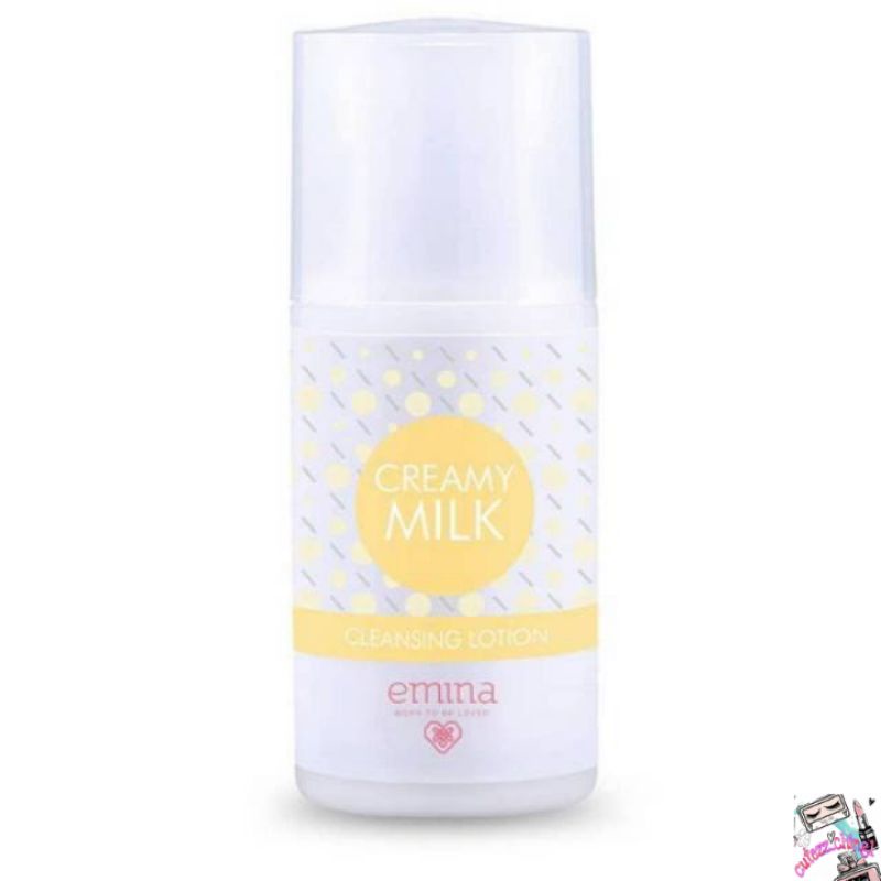 ☃Cutezz_Ching1☃Emina Creamy Milk Cleansing Lotion 50ml