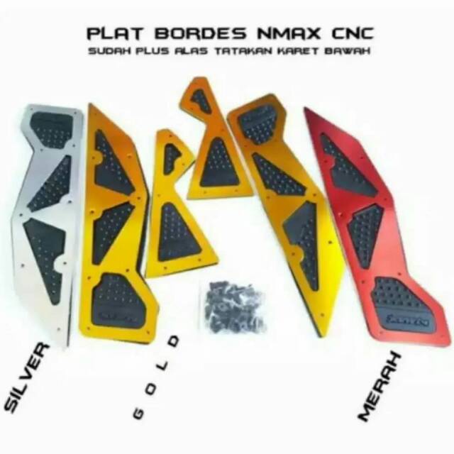 Bordes nmax / injakan alas  kaki nmax / karpet nmax / pijakan nmax