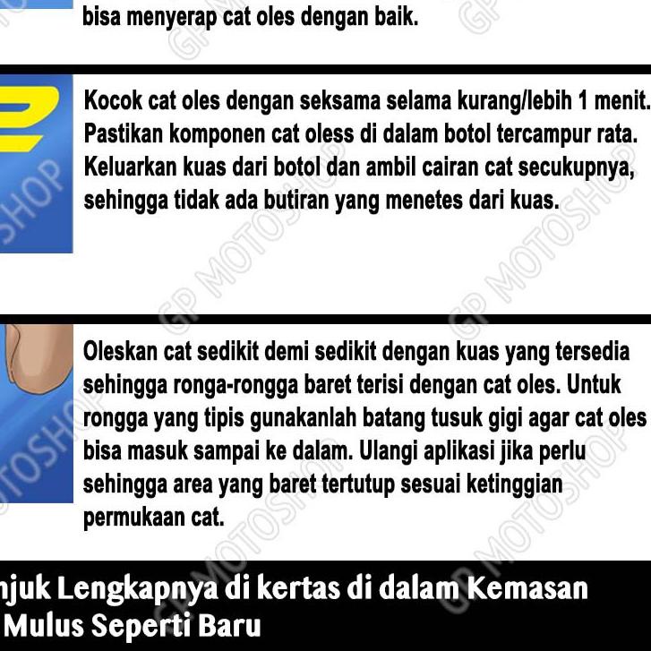 DAIHATSU ICY WHITE CAT OLES PENGHILANG BARET MOBIL LECET PUTIH SOLID AYLA XENIA TERIOS SIGRA SIRION