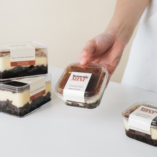 

Browniemisu MINI Dessert Box (Brownies x Tiramisu)