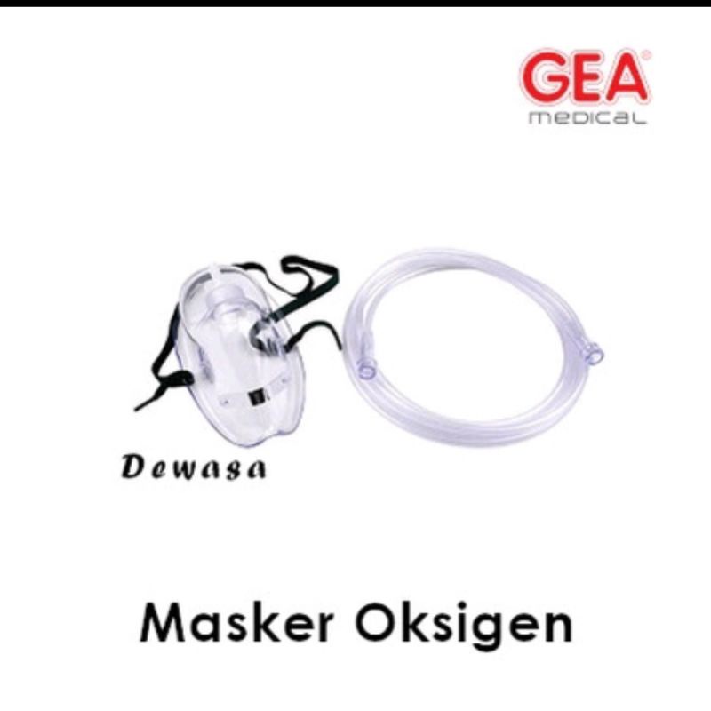 Masker Oksigen Gea Bayi, Anak &amp; Dewasa