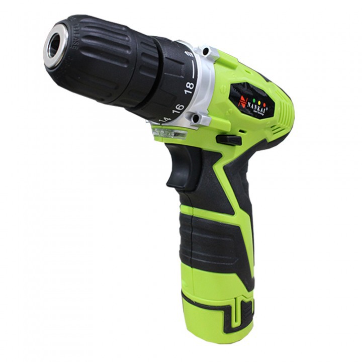 MESIN BOR CORDLESS SET NANKAI MESIN BOR BATERAI CORDLES 12 VOLT