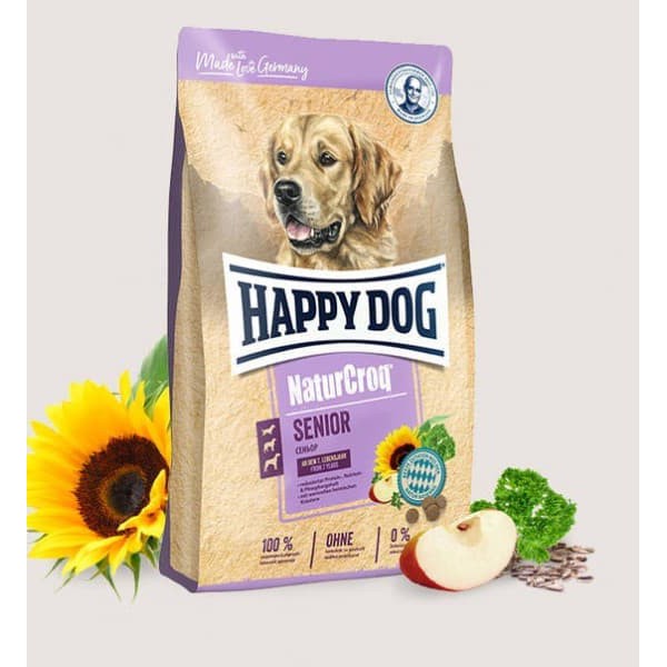 Happy Dog Natur Croq Senior 4kg Dog Food NaturCroq