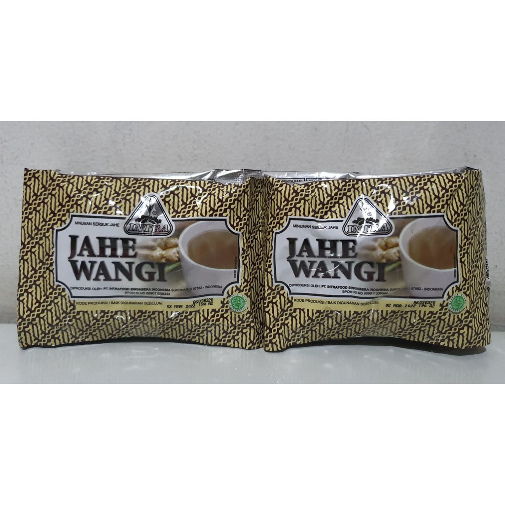 

Jahe Wangi Intrafood isi 10 Sachet (180 Gram)