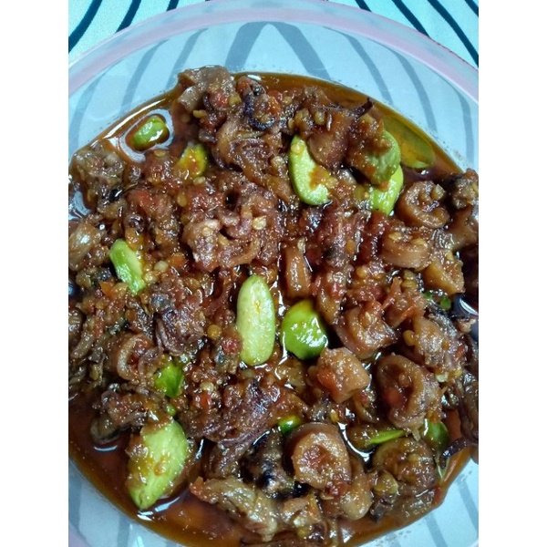 

Sambel cumi Pete home made