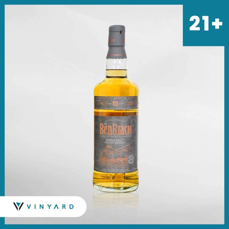 The Benriach Single Malt 10 Years Old Whisky 700 ml ( Original &amp; Resmi By Vinyard )