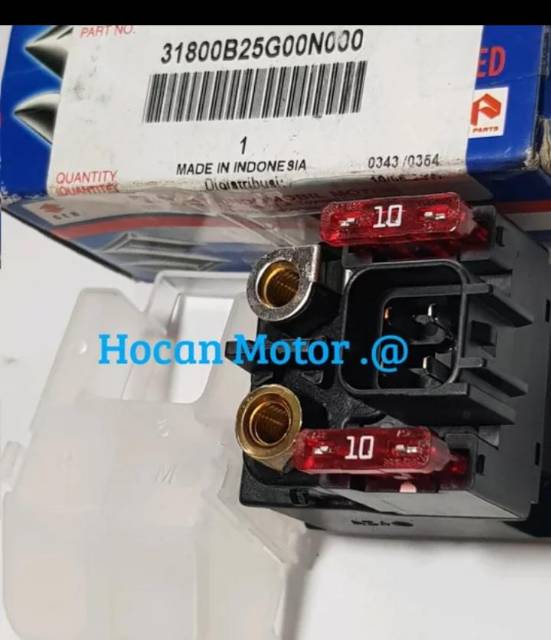 BENDIK STATER ATAU SWITCH STATER RELAY STATER SATRIA FU 150 ORISINIL SGP 31800B25G00N00-1
