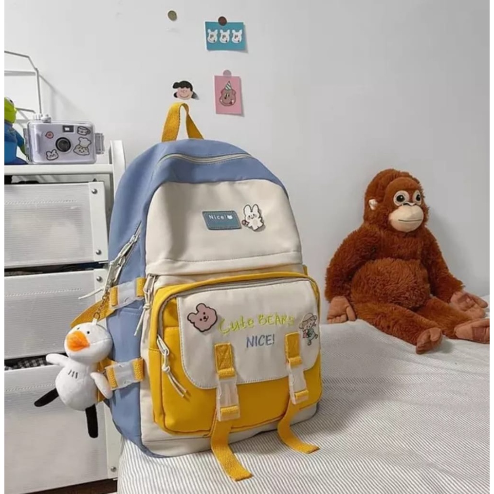 TOKOAGUNG99.TAS.RANSEL.SEKOLAH.ANAK.EDISI.TERBARU.CUTEBEAR.LOKAL.PREMIUM.KWALITAS.TERJAMIN.BUAT.SD.SMP.SMA.BISA.BUAT.NGAJI