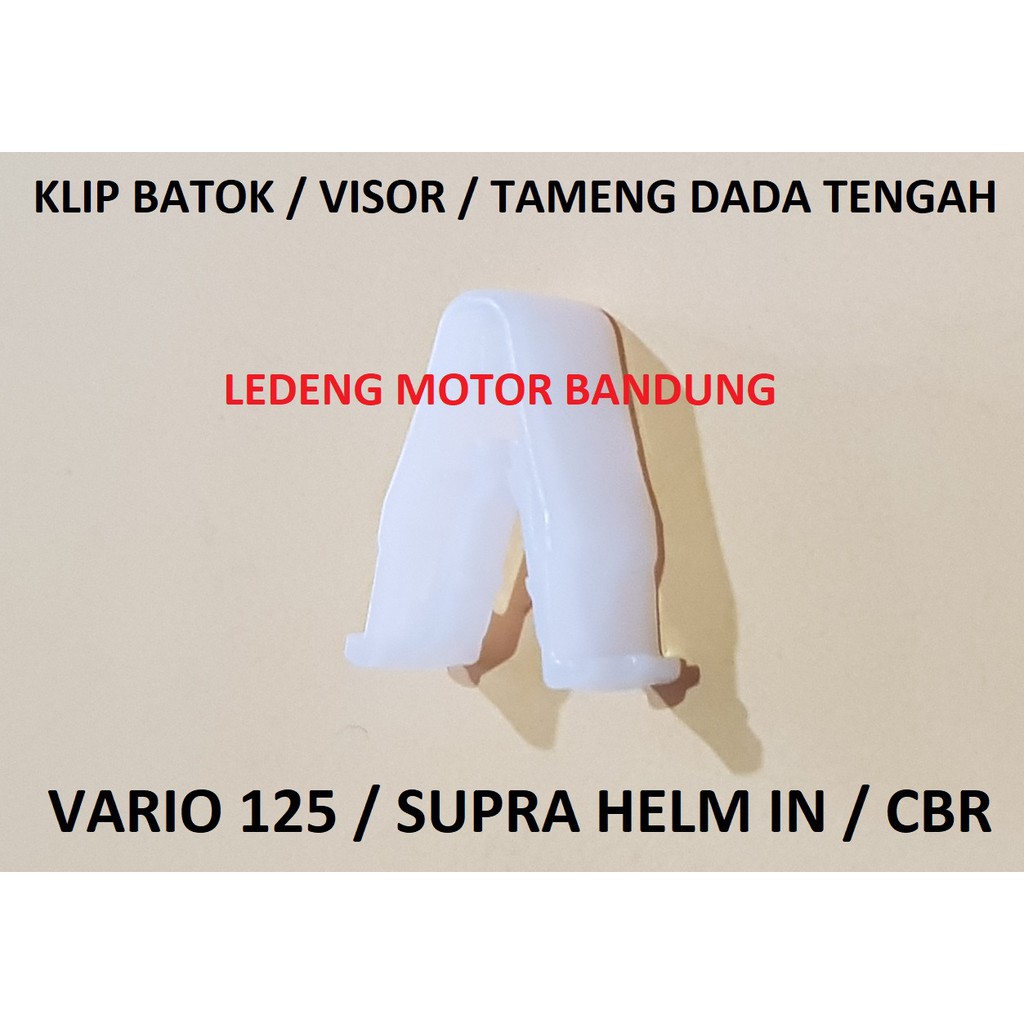 Klip Batok Visor Tameng Dada Tengah Motor Vario 125 Supra Helm IN CBR