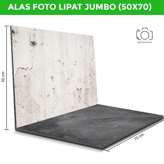 TERLARIS-PRODUK ALAS FOTO LIPAT JUMBO 70X50 CM / BACKGROUND FOTO LIPAT BESAR (WILJ-03)