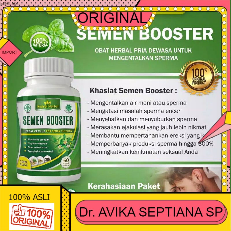 100% ASLI SEMEN BOOSTER ASLI HERBAL OBATKUWAT PENGENTAL DAN PENYUBUR SPERRMAPRIA ORIGINAL