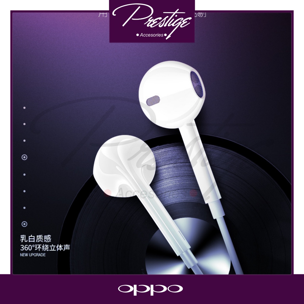 Headset OPPO Original R12 - Headset OPPO Original R12