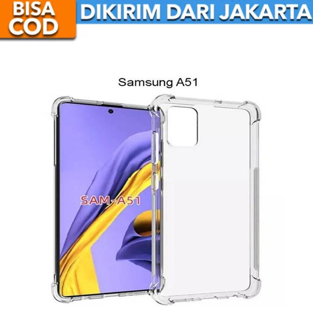 Casing Samsung Galaxy A51Anti crack SoftCase