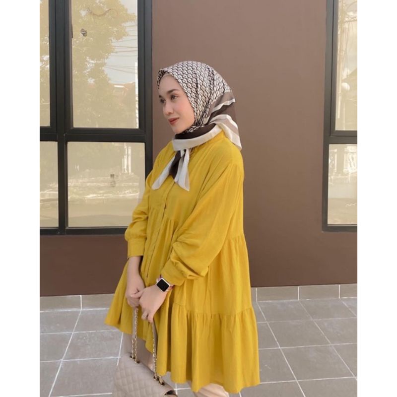 Mia Tunik Rayon Crincle Premium