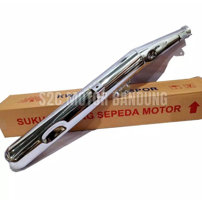 KNALPOT RX KING STANDAR PABRIKAN KNALPOT RX KING STANDAR HARIAN CROM-1