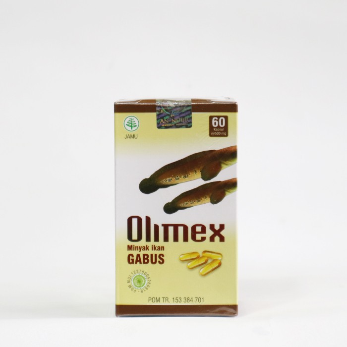 OLIMEX Kapsul Minyak Ikan Gabus