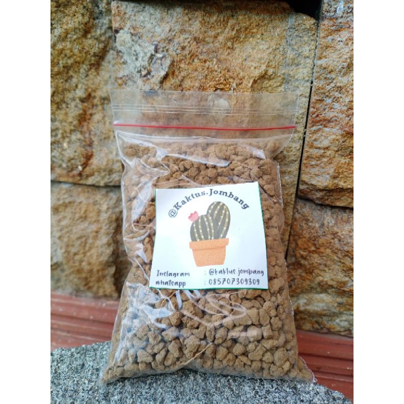 150 gr akadama/media tanam kaktus premium/ media tanam kaktus murah