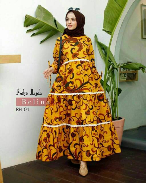 GAMIS BATIK KATUN PRIMIS