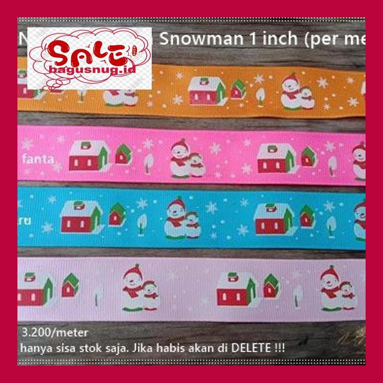 

Perlengkapan Natal Nugy- Pgm-862 : Pita Grosgrain Natal (Per Meter) 790Nug