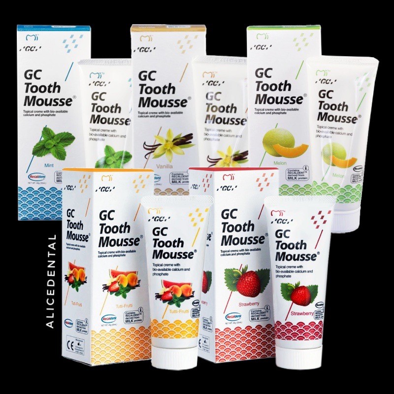 GC tooth mousse PLUS toothmousse GC gel pasta vitamin gigi anak