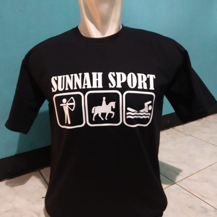 kaos/t shirt/baju keren SUNNAH SPORT
