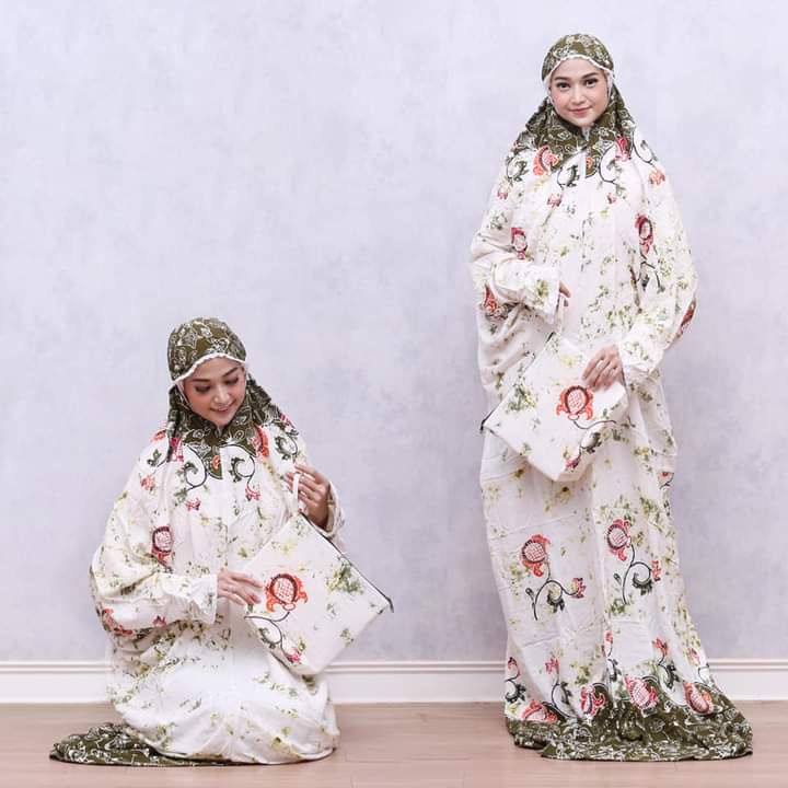 Mukena Lajuran Rayon Adem 27 / Coza Batik