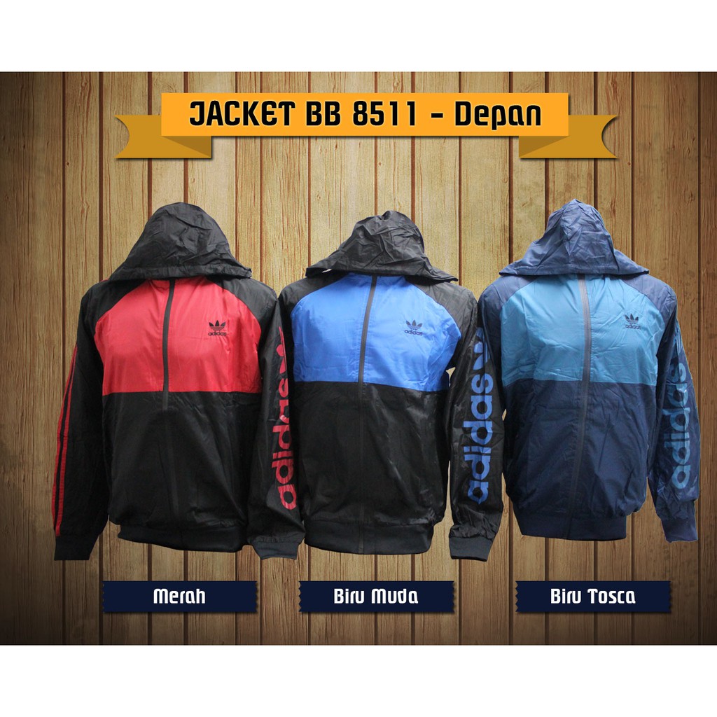 Jaket Adidas Yoiko 8511 Cowok Grade Original Import