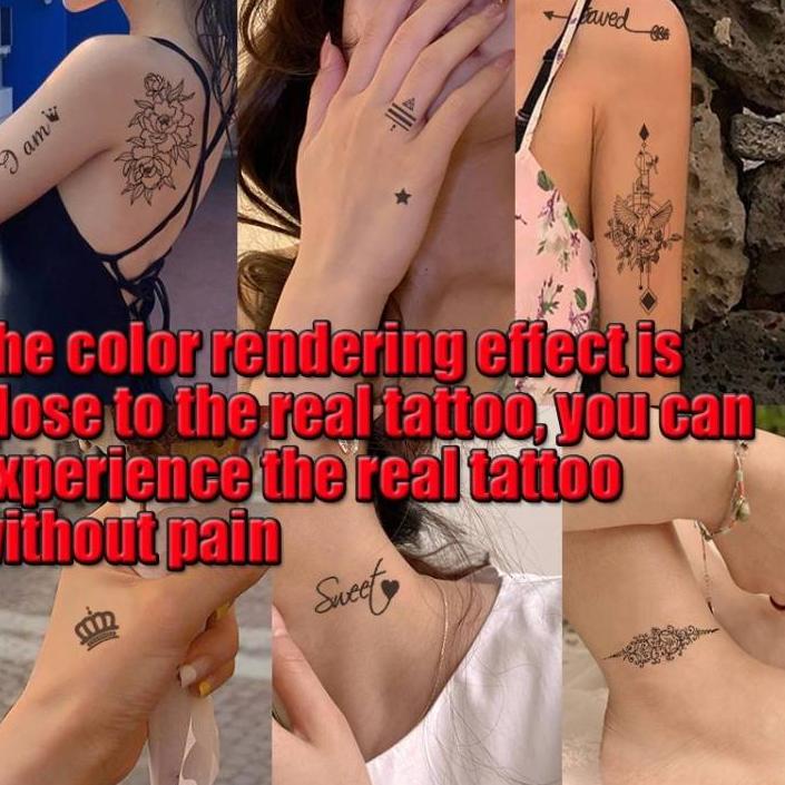 (S2C1) 【MINE】 tato temporer tahan lama 15 hari tato temporer anti air //Best@produk