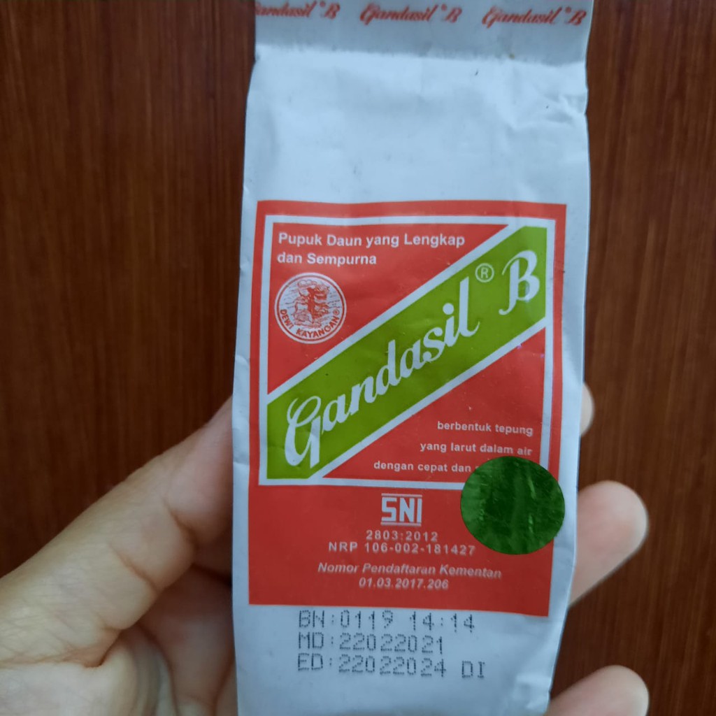 Jual Gandasil B 100 Gram Pupuk Bunga Dan Buah | Shopee Indonesia