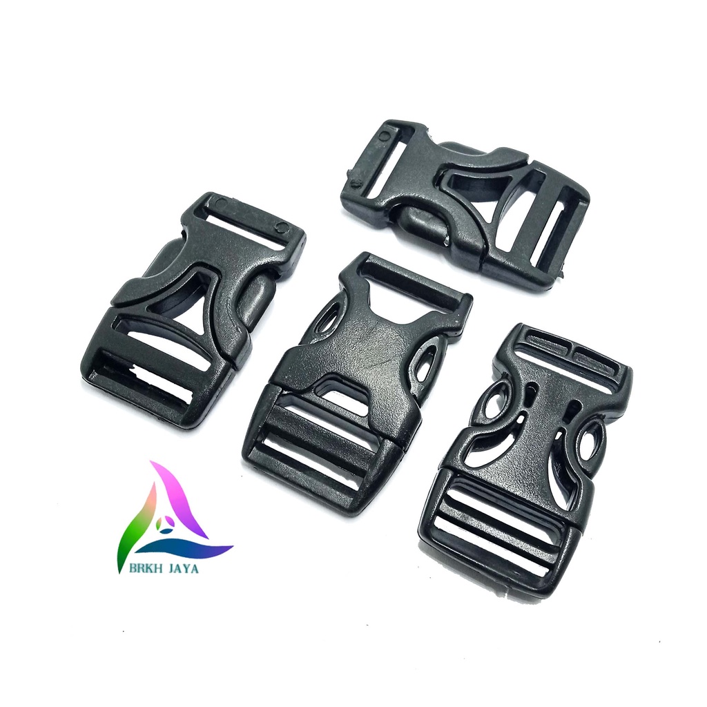 KUNCI SODOK TAS 2 CM / GESPER TAS PLASTIK BUCKLE ACETAL