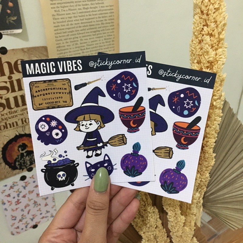 

Stiker Planner MAGIC VIBES STICKER SHEET