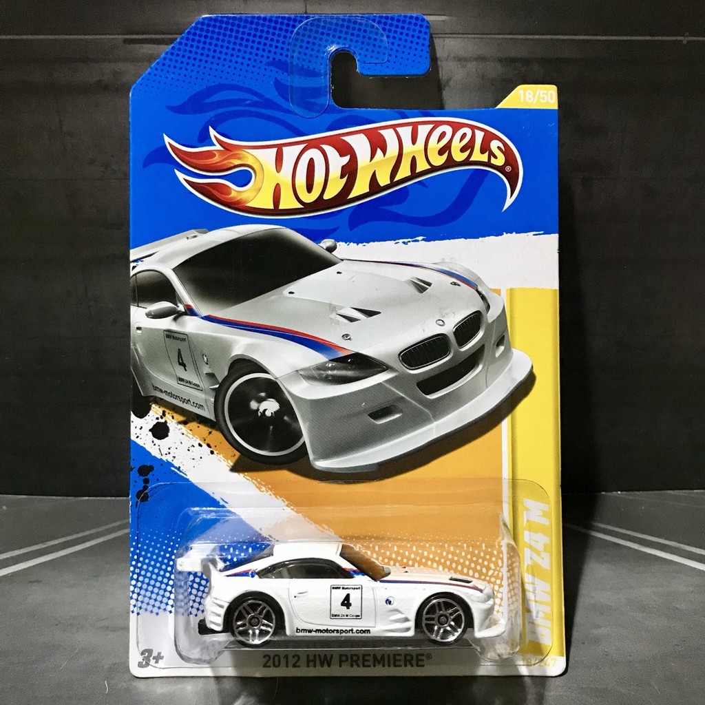 Hot Wheels BMW Z4 M HW Premiere 2012 White