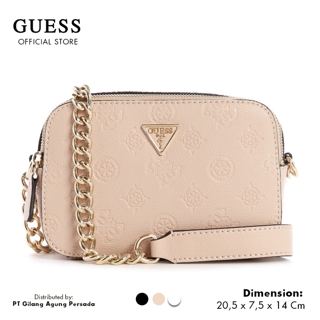 Jual Tas Guess Original Wanita Helaina Crossbody Camera Shopee