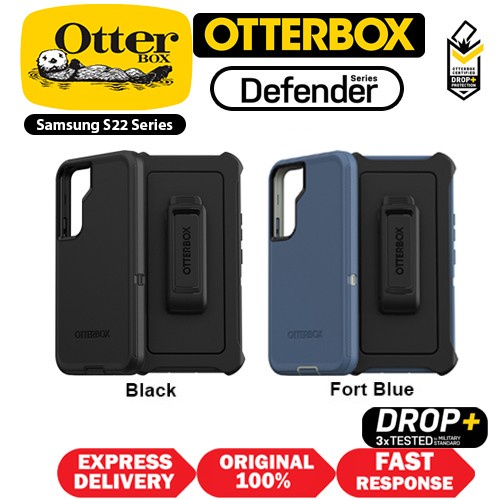 Original Case Samsung Galaxy S22 Ultra - S 22 Plus 5G OTTERBOX DEFENDER Full Protection Casing Hardc