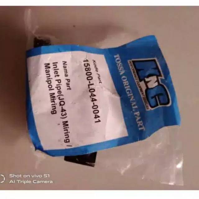 Intec Pipe, manipol miring Original tossa hercules 200cc