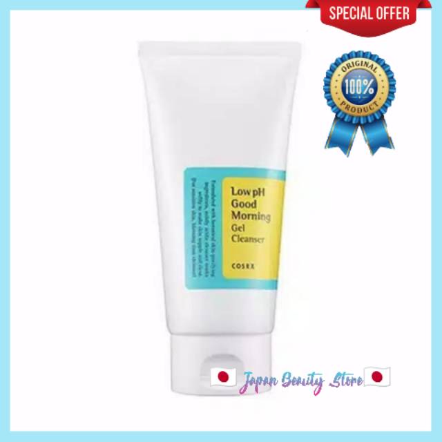 Ready Stock  COSRX Low pH GOOD MORNING GEL CLEANSER Original 150 ML by korea