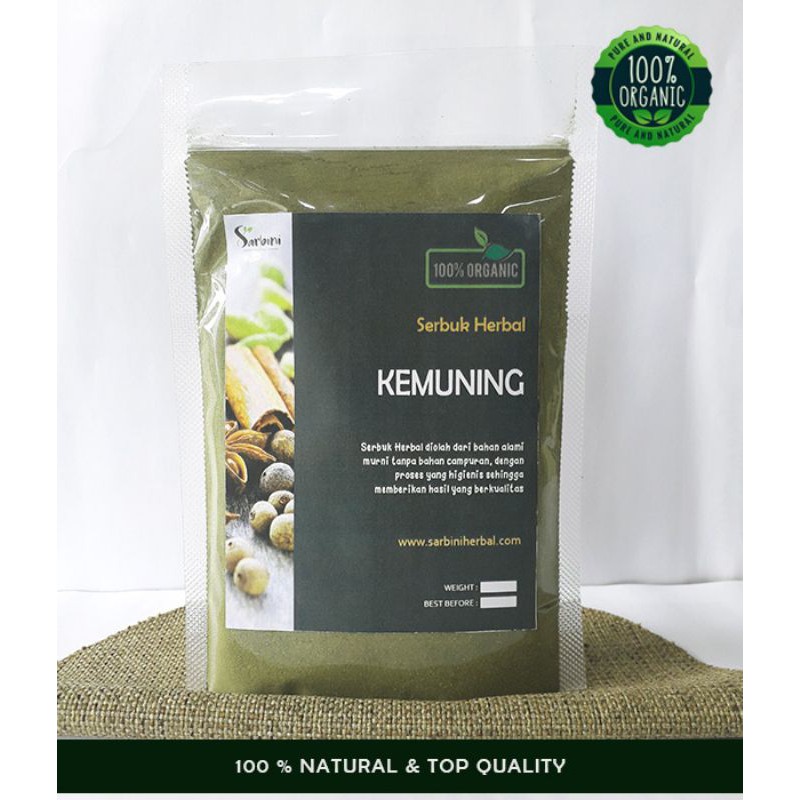 

Bubuk Kemuning 500 gram 100% tanpa bahan campuran dan dijamin murni/ Serbuk Kemuning 500 gr