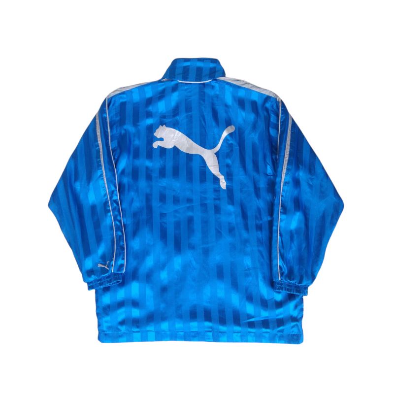 Jaket puma windbreaker vintage big logo second preloved