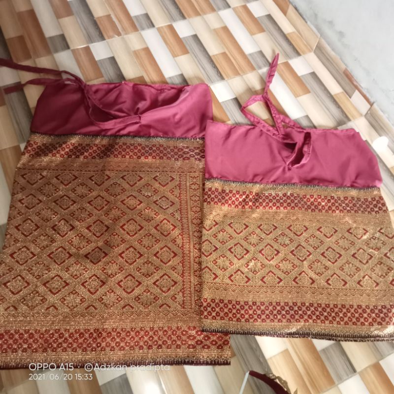 songket asli tenun Palembang