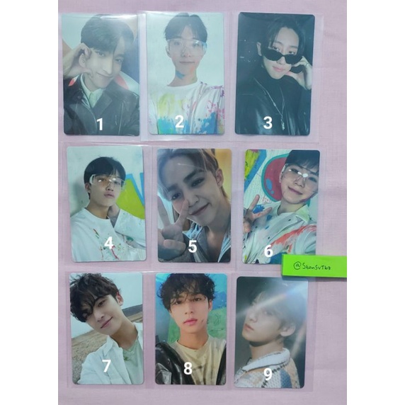 PC SEVENTEEN FACE THE SUN CARAT VER. & WEVERSE VER. PC MINGYU, DK, WOOZI, JEONGHAN, SCOUPS