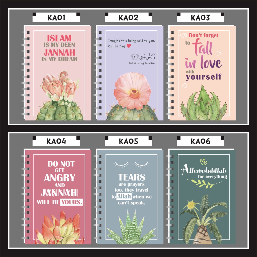 

Notebook / Ring Note Kaktus Spiral A5