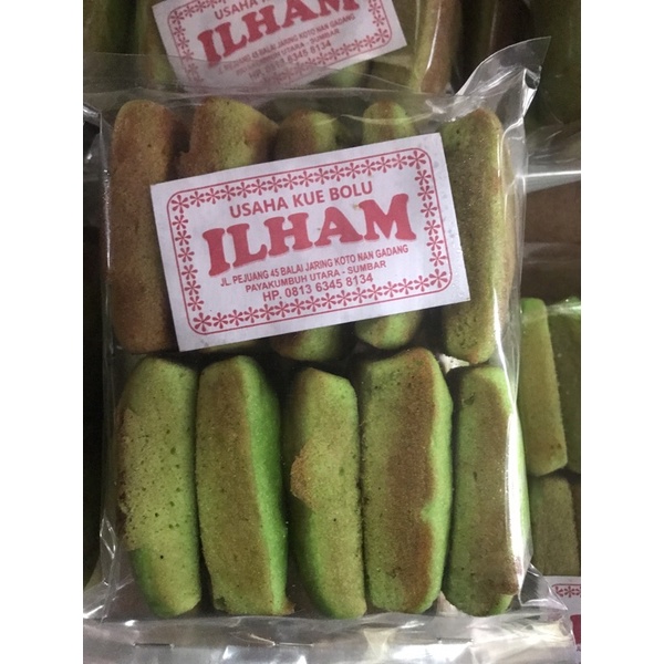 

Kue Bolu Ikan Rasa Pandan
