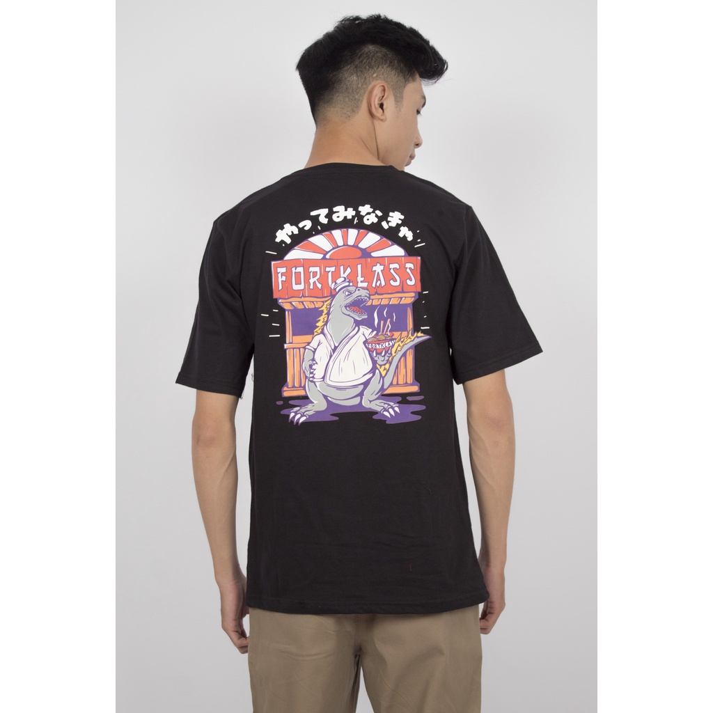 Fortglass DINO Kaos Lengan Pendek Pria Kaos Disto Kaos Pria Kaos Unisex Tshirt Cowok By FortKlass