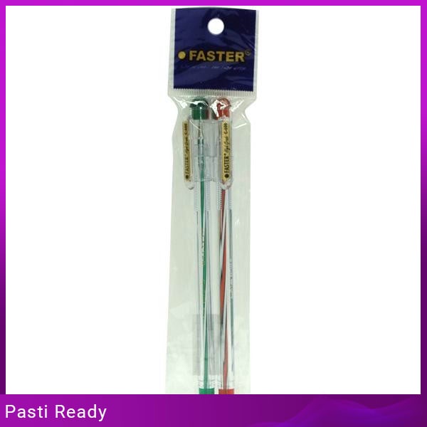 

PENA FASTER BALLPOINT HITAM 2PCSPACK Grosir Bisa COD