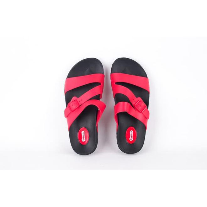 Sandal Selop Wanita Yumeida 7121 - Merah, 36