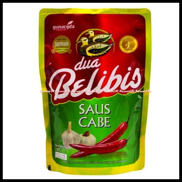 

Dua Belibis Saus Cabe Kemasan Pouch Refill 1Kg 2Belibis Saos Sambal