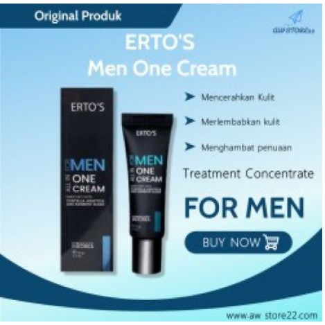Ertos Cream Wajah Pria For Men All in One Cream 20 gr